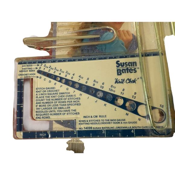 Vintage Susan Bates My Knitting Teacher Kit Open *Missing Pieces* - Picture 7 of 8